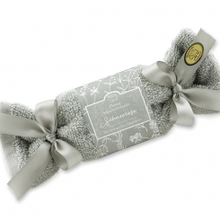 Sheep milk soap 100g in a washcloth "Florentine", Christmas rose 