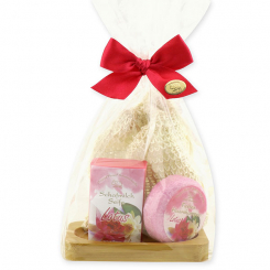 Soap set 4 pieces in a cellophane bag, Lotus 