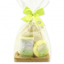 Soap set 4 pieces in a cellophane bag, Morning dew 