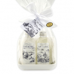 Care set 4 pieces in a cellophane bag "Klang der Berge", Edelweiß 