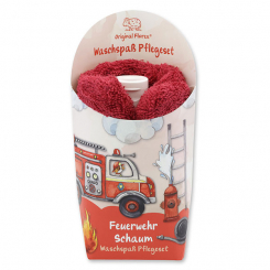 Washing fun care set 2 pieces "Feuerwehr Schaum", Berry dream 