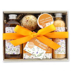 Gift set 5 pieces "Gute Laune", Orange 