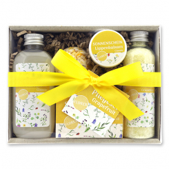 Gift set 5 pieces "Sonnenschein", Grapefruit 