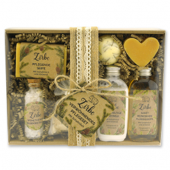 Geschenkset 7-teilig "Wohlfühlzeit", Zirbe 