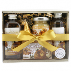 Gift set 4 pieces "Besinnliche Zeit", Quince 