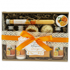 Gift set 8 pieces, Orange 