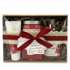 Geschenkset 4-teilig, Granatapfel 
