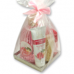 Care set 5 pieces in a cellophane bag, Lotus 