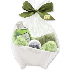 Wellness Set 5-teilig in Cello, Bergkräuter 