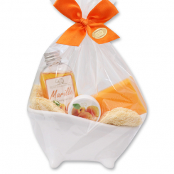 Wellness Set 5-teilig in Cello, Marille 