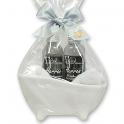 Wellness Set 4-teilig in Cello, Herren 