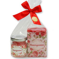 Care set 2 pieces "Rosengarten", Rose 