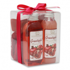 Klarsichtbox Set, Granatapfel 