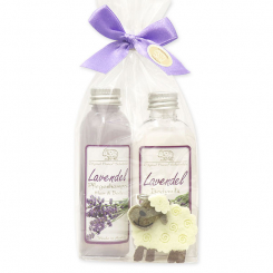 Schäfchenset, Lavendel 