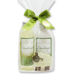 Gift set with felt sheep, Verbena 