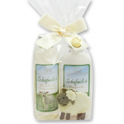 Gift set with felt sheep, Classic 