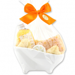 Wellness Set 5-teilig "Alles Liebe", Orange 