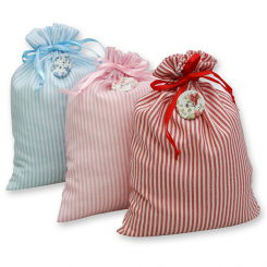 Schafmilchseife Seifennadeln 240g, gefüllt in Stoffsäckchen, Classic 