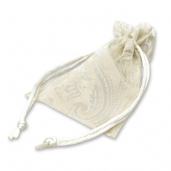 Samtsackerl mittel 12x9cm creme 