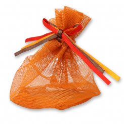 Organzasackerl (PES) 7x9cm orange 
