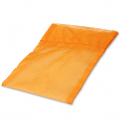 Organzasackerl groß 18x14,5cm orange 