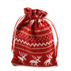 Stoffsackerl Hirsch 18x13cm 