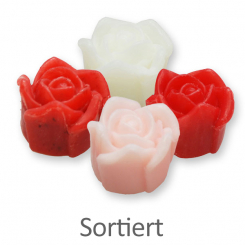 Schafmilchseife Rose Florex mini 7g, sortiert 