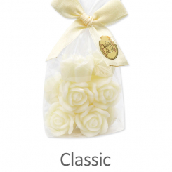 Schafmilchseife Rose Florex mini 10x7g, in Cello, Classic 