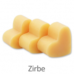 Sheep milk soap heart mini 8g, Swiss pine 