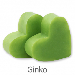 Sheep milk soap heart midi 23g, Ginko 