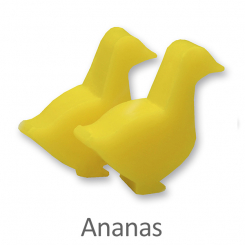 Sheep milk soap duck mini 11g, Ananas 