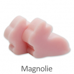 Schafmilchseife Hase mini flach 20g, Magnolie 