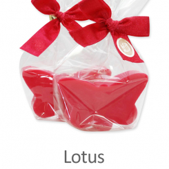 Sheep milk soap butterfly 38g, in a cellophane, Lotus 