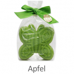 Sheep milk soap butterfly 60g, in a cellophane, Apple 