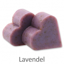 Schafmilchseife Herz midi plus 65g, Lavendel 