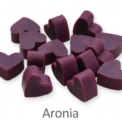 Schafmilchseife Herz mini mini 2g, Aronia 
