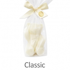 Sheep milk soap teddy bear big 120g, in a cellophane, Classic 