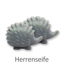 Schafmilchseife Igel klein 8g, Herrenseife 
