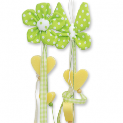 Schafmilchseife Herz mittel 2x23g und Herz mini 2x8g hängend, Honig 