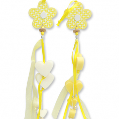 Schafmilchseife Herz mini 2x8g und Herz mittel 2x23g hängend, Classic/Honig 