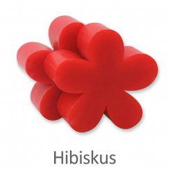 Schafmilchseife Margerite mittel 78g, Hibiskus 