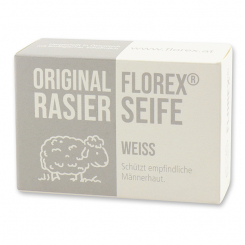 Shaving soap with sheep milk 100g in box 