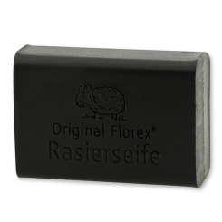 Rasierseife schwarz eckig 100g 