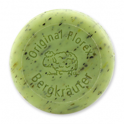 Sheep milk soap round 100g, Mountain herbs 