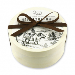 Sheep milk soap 100g in a box "Heimatgefühl", Swiss pine 