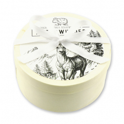 Sheep milk soap 100g in a box 
"Naturwunder", Christmas rose white 