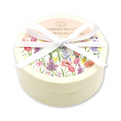 Sheep milk soap 100g in a box 'Blütenzart' with design 12, Classic 