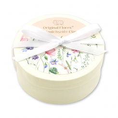 Sheep milk soap 100g in a box 'Blütenzart' with design 5, Classic 