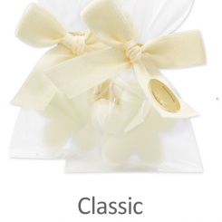 Sheep milk soap Marguerite 15g, in a cellophane, Classic 