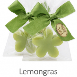 Sheep milk soap Marguerite 15g, in a cellophane, Lemon grass 